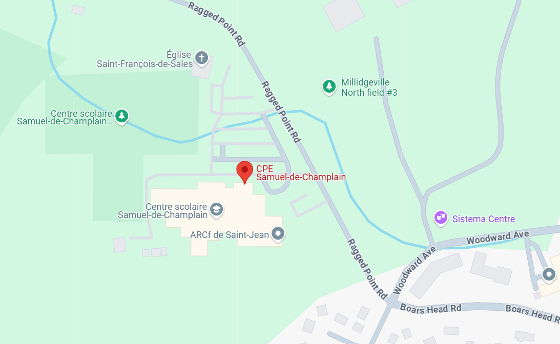 Carte du CPE Saint-Jean